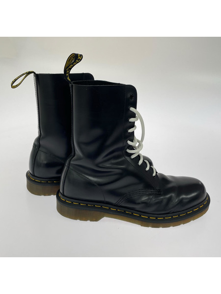 Dr.Martens 10ホール レザーブーツ KU8 黒