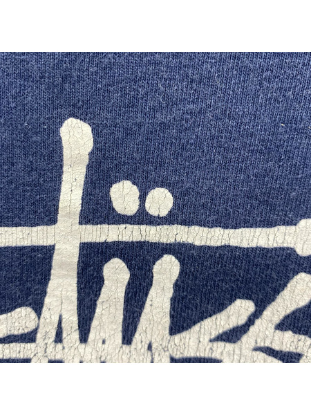 STUSSY 半袖Tシャツ・カットソー 90s 白タグUSA製 ワールドツアーT (M)