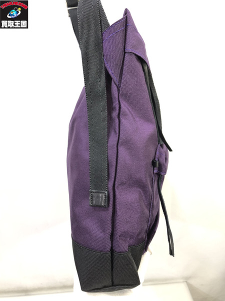 hobo　EVERYDAY　SHOULDER　BAG　NYLON　OXFORD/紫/パープル/ホーボー/メンズ/バッグ/鞄/ショルダーバッグ