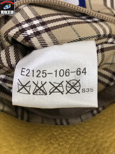 BURBERRY トートバッグ 巾着 レザーバッグ