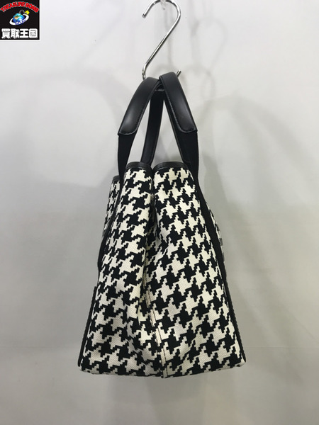 トートバッグ Balenciaga/ネイビーカバス/千鳥格子