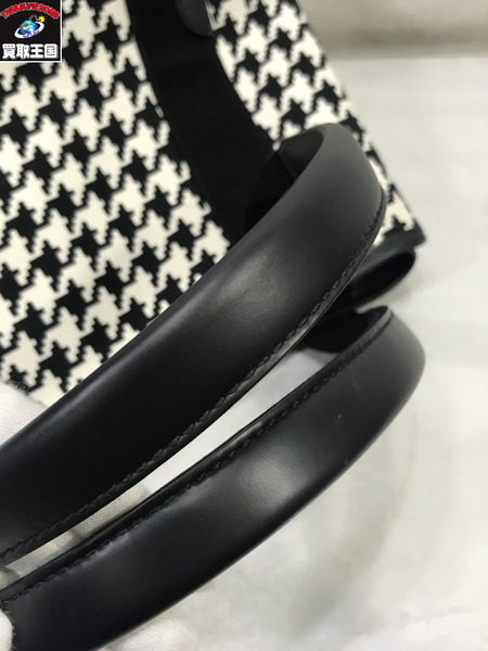 トートバッグ Balenciaga/ネイビーカバス/千鳥格子