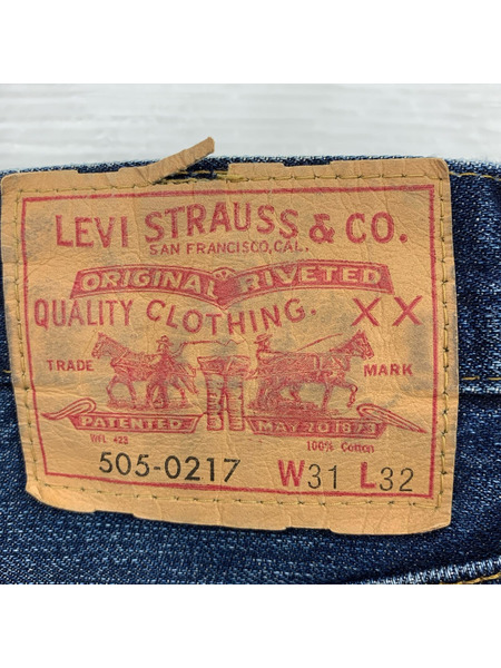 Levi's デニム・ジーンズ 505-0217  w31