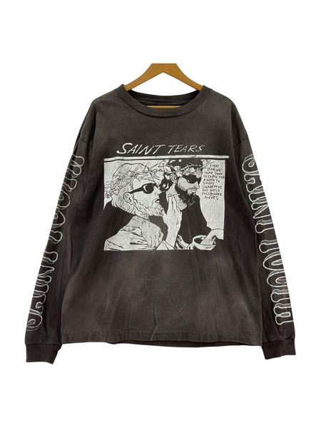 SAINT MICHAEL SAINT TEARS 21AW LS TEE_SONICYOUTH M