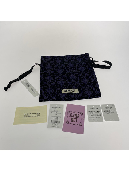 Anna Sui コンパクトウォレット サイフ/グリーン