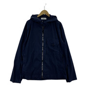 STONE ISLAND CUPRO NYLON-TC GARMENT DYED フーディジャケット L