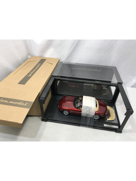 1/18スケールカー イグニッションモデル  Eunos Roadster (NA) Burgundy