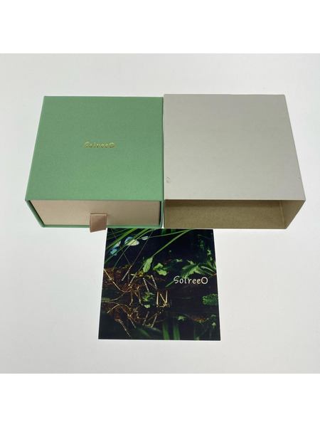 ネックレス SoireeO Nロゴ ネックレス ゴールド