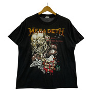 OLD・VINTAGE 半袖Tシャツ・カットソー MEGADETH 1987年製 ツアーTee BLK