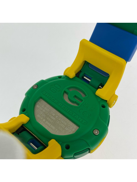 CASIO G-SHOCK レトロ ジェイソン デジタル時計 緑黄 B001[値下]