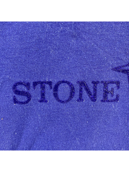 00s STONE ISLAND ロゴL/Sカットソー M 紺 48156F42