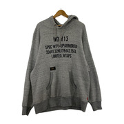 WTAPS 17AW SNEAK COLLECTION DESIGN HOODED GRY (L)