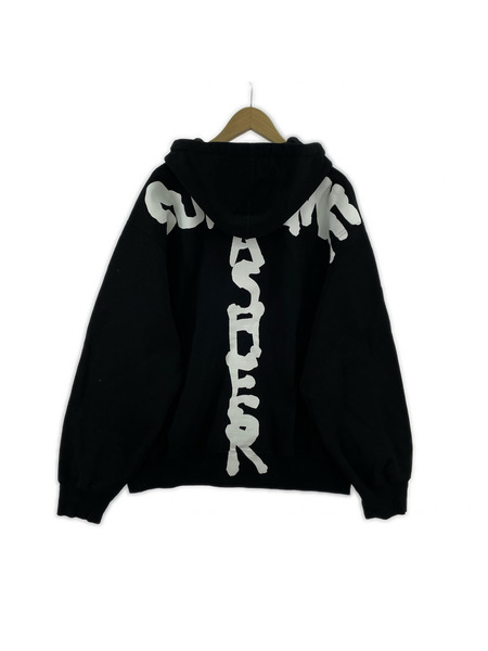 Supreme パーカー(ジップアップ) 24AW Thrasher Zip Up Hooded (L) 黒[値下]