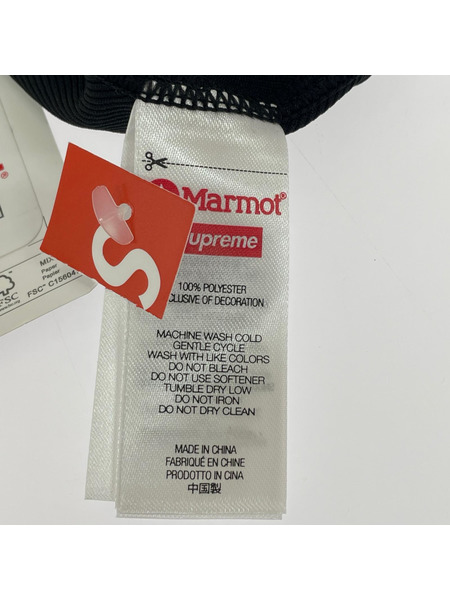 Supreme×Marmot 25AW Base Layer Beanie Black