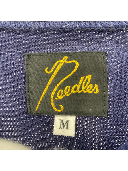 Needles スウェット・トレーナー トラッククルーネックスウェット ネイビー M