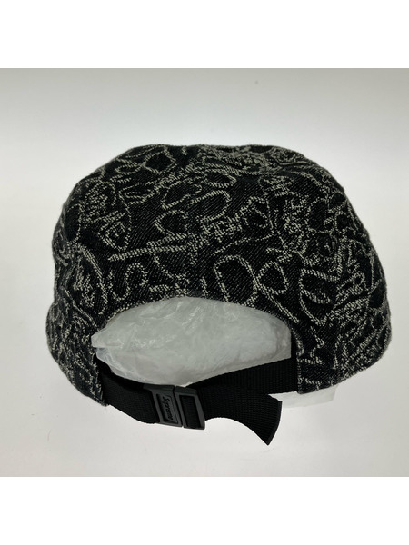 Supreme キャップ Handwriting Denim Camp Cap グレー