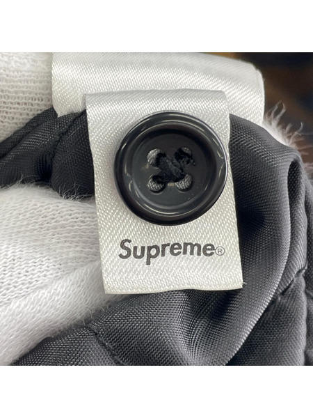 Supreme ジャケット 25AW Quilted Lined Hooded Velvet Shirt