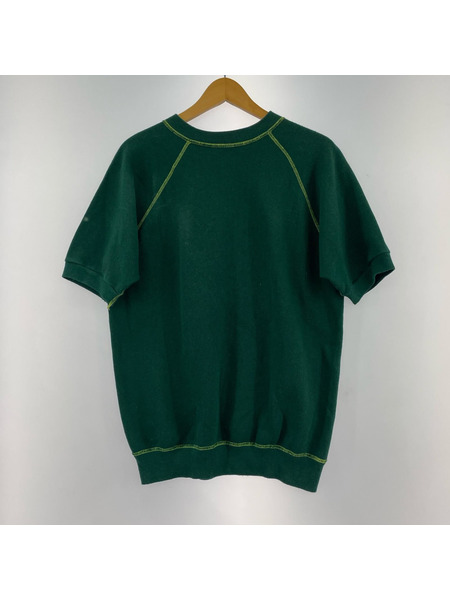 OLD・VINTAGE スウェット・トレーナー 70s ASUAL WEAR 半袖 緑 M