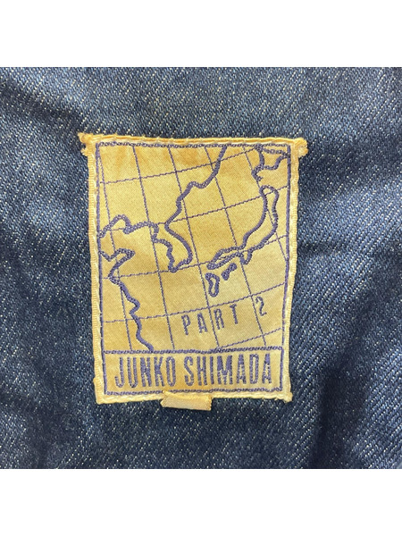 デニムジャケット JUNKO SHIMADA PART 2 デニムウエスタンジャケット