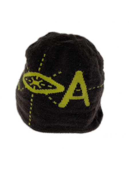 ニットキャップ ROA DIAL WOOL BEANIE 茶
