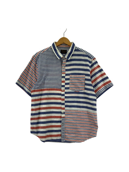 NEIGHBORHOOD nbhd S/S マルチボーダーシャツ sizeL-R