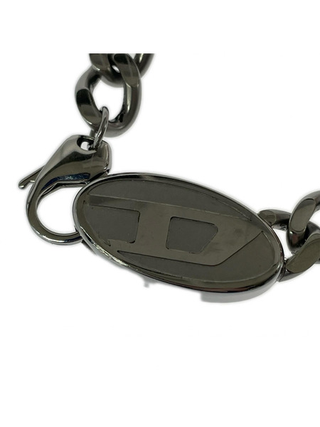 DIESEL ネックレス Dロゴチェーンネックレス