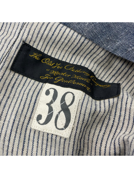 OLD JOE & CO. パンツ リネンスラックス シンチバック ブラック