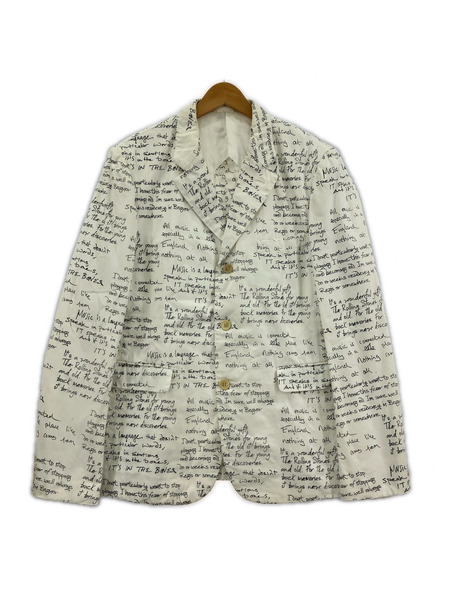 COMME des GARCONS HOMME PLUS 06SS AD2005 ストーンズ 総柄テーラード