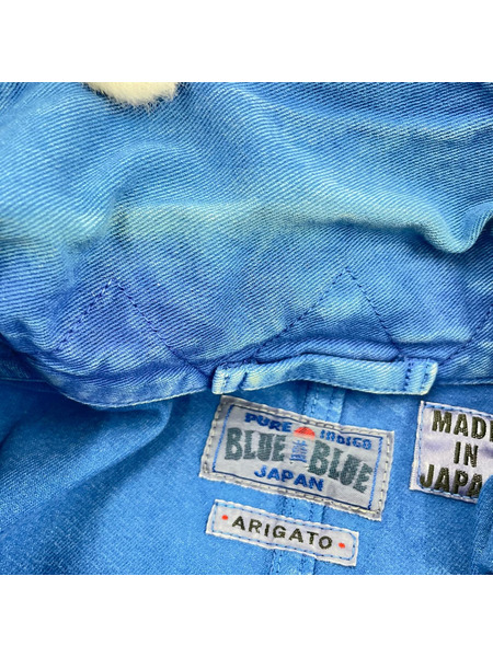 BLUE BLUE ジャケット アトリエコート ブルー 2