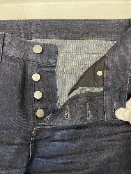 HERMES セリエボタン デニムパンツ 38 インディゴ