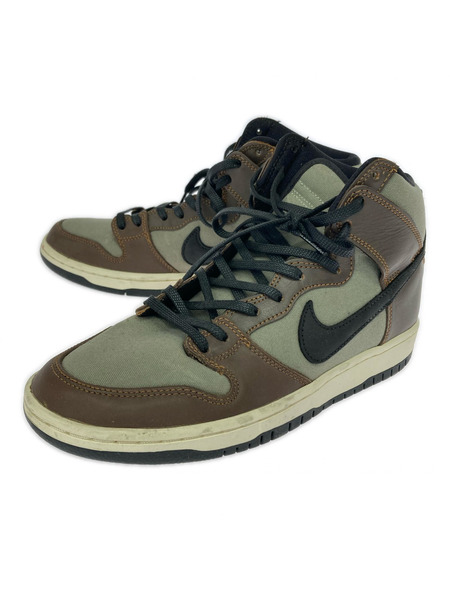 NIKE スニーカー SB Dunk High Pro Baroque Brown 27.0cm