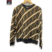 FENDI/ズッカ柄/FFロゴスウェット/M/FENDI FY0944 A7A9