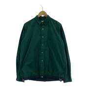 Sacai 長袖シャツ DRAWSTRING DOT SHIRTS -D 19-01952M 緑 (3)