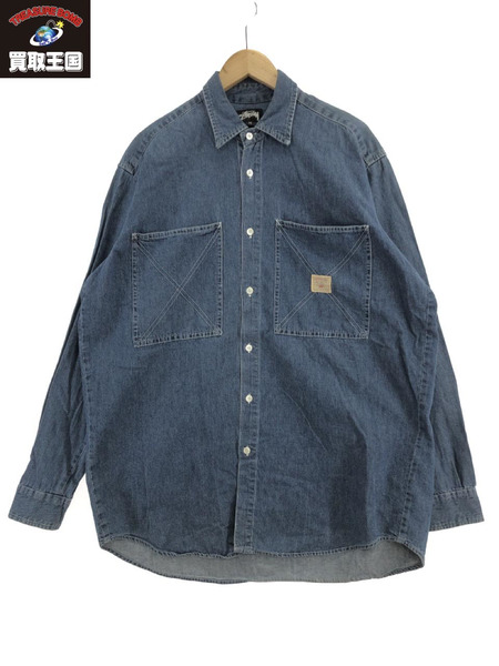 STUSSY 80s 黒タグ初期 両ポケ オーバーサイズ デニムワーク STUSSY 80s 黒タグ初期 両ポケ オーバーサイズ デニムワーク