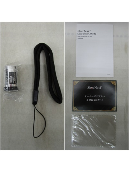 LaserSniper X1 Fit2 ブラックShotNavi[値下]