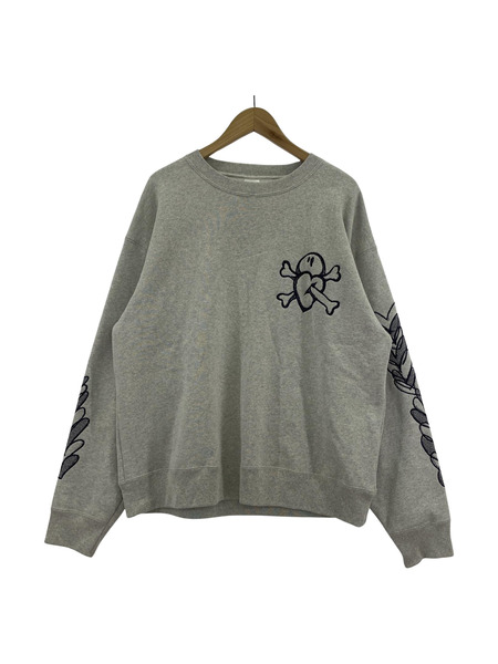 RYUJI KAMIYAMA×JOURNAL STANDARD 刺繍スウェット グレー[値下]