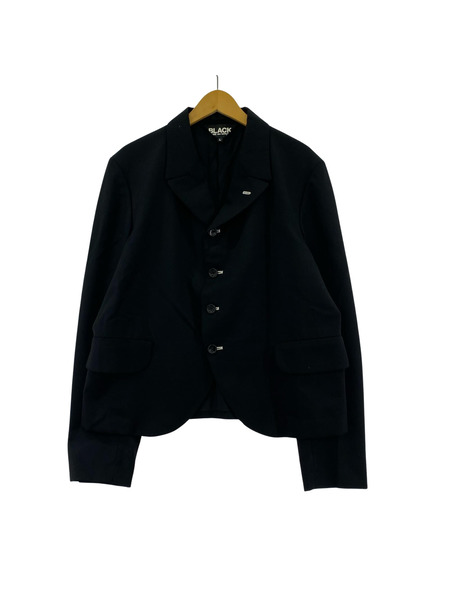 BLACK COMME des GARCONS ウールテーラードジャケット L AD2017