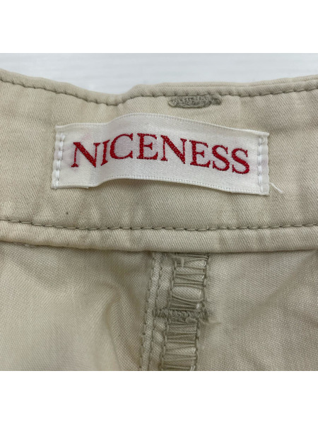 NICENESS ショートパンツ 25SS GINN クロップドパンツ (L)