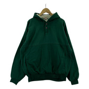 OLD・VINTAGE パーカー 90s henry neck pullover hoodie (XL)