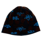 TTT_MSW ニットキャップ フラワー ニットキャップ 茶