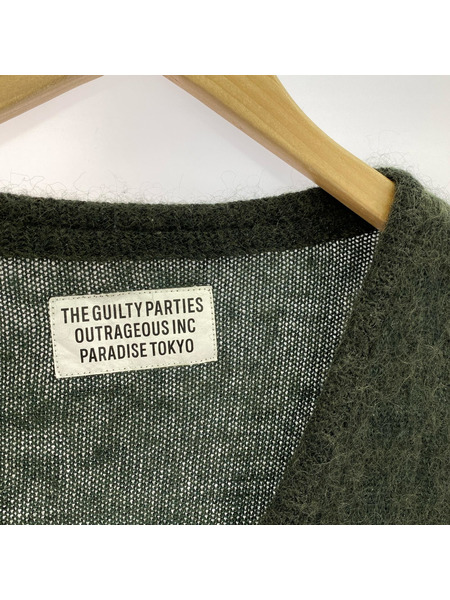 WACKO MARIA ニット・セーター モヘア カーディガン