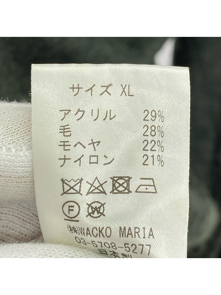 WACKO MARIA ニット・セーター モヘア カーディガン