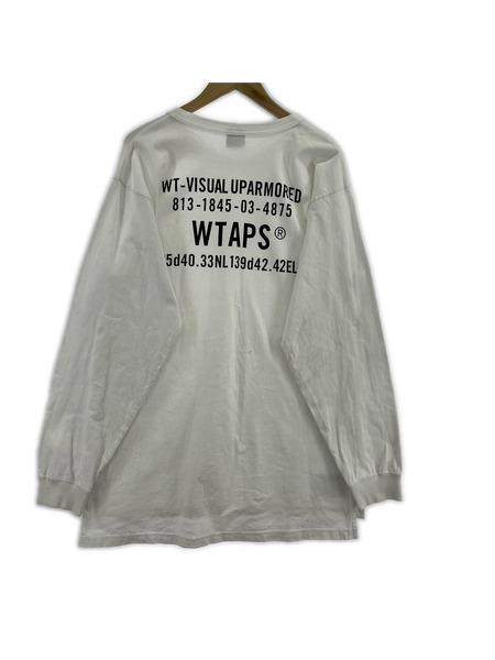 WTAPS 長袖Tシャツ・カットソー DESIGN LS SPEC