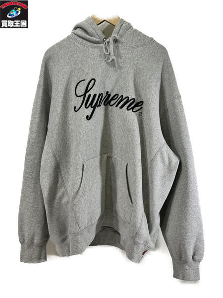 Supreme 23AW Raised Script Hooded Sweatshirt XL
