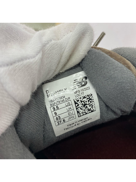NEW BALANCE スニーカー M2002RLY BROWN 27.5cm