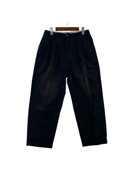 パンツ Tap Water Cotton Chino Tuck Trousers(34)