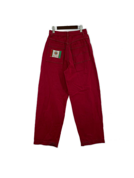 デニム・ジーンズ cross colours バギーデニム RED