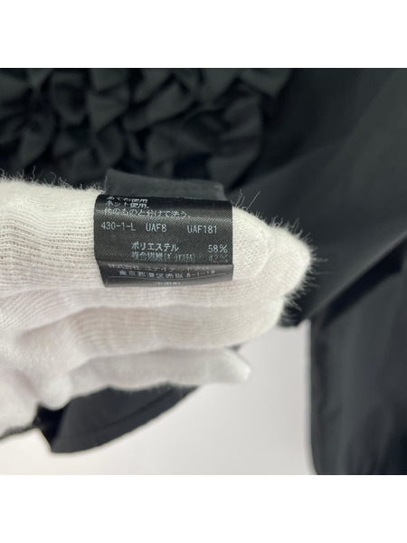 UNITED ARROWS ソノ他 リッチフリルブラウス/黒