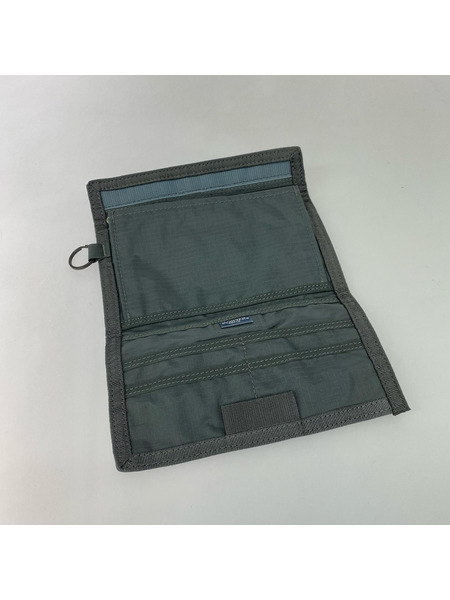 PORTER 長財布 リップストップナイロン 長財布 グレー