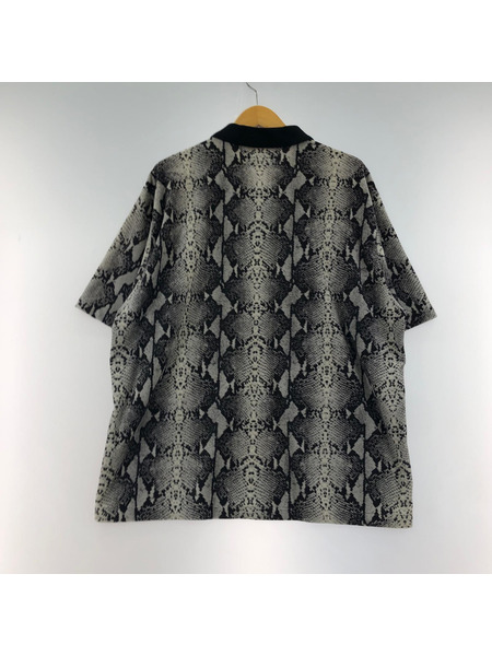 WACKO MARIA ポロシャツ 23SS PYTHON KNIT POLO SHIRT[値下]